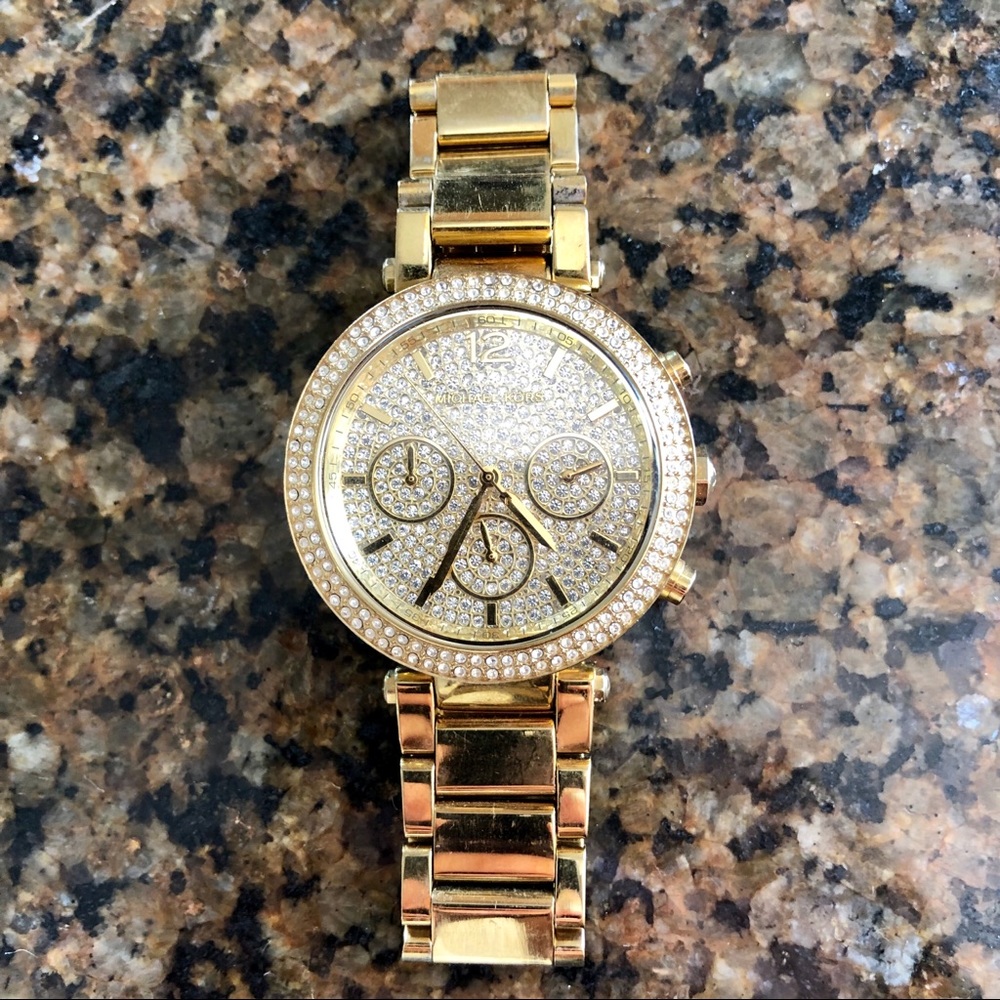 MICHAEL KORS MK-5856 GOLD WATCH